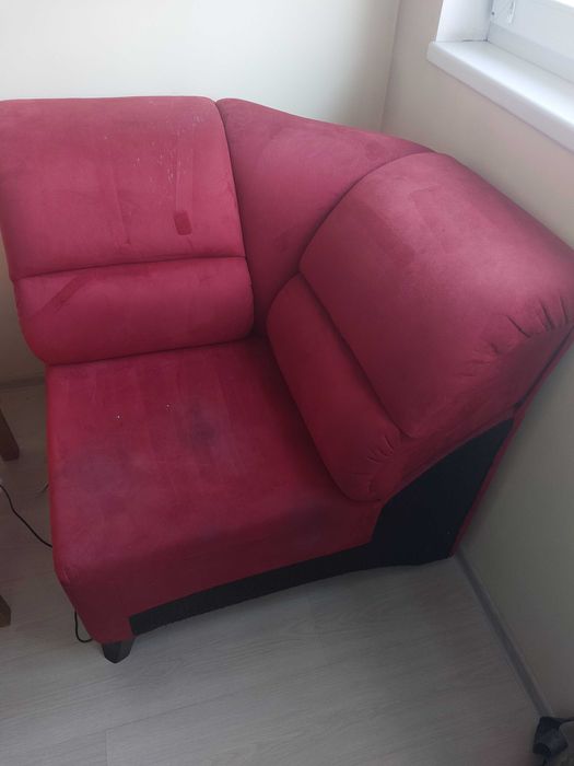 Самостоятелен ъгъл за холна гарнитура/фотьойл с механизъм за полягване