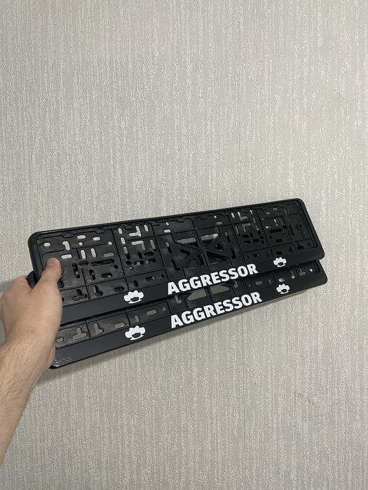 Именной Подномерник авторамки