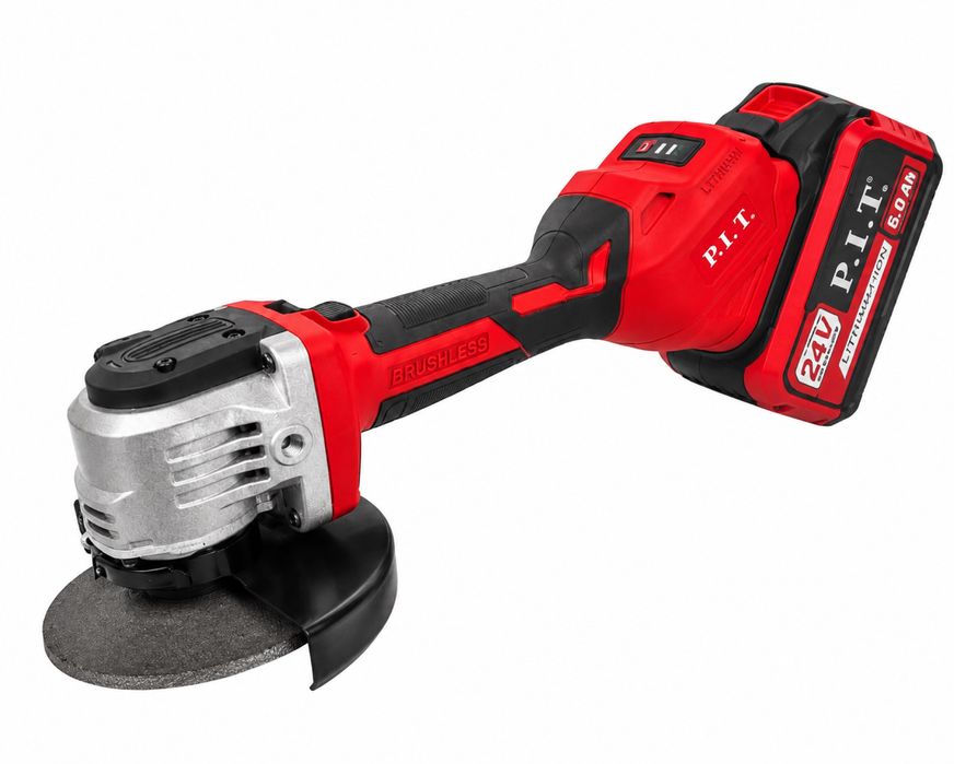Болгарка P.I.T. P612588-PRO-BL-M1-2 Аккумуляторная УШМ