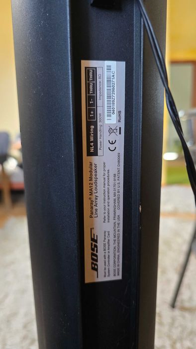 Set BOSE Panaray MA12 – Boxe profesionale pentru Evenimente / Restaurant / Conferințe