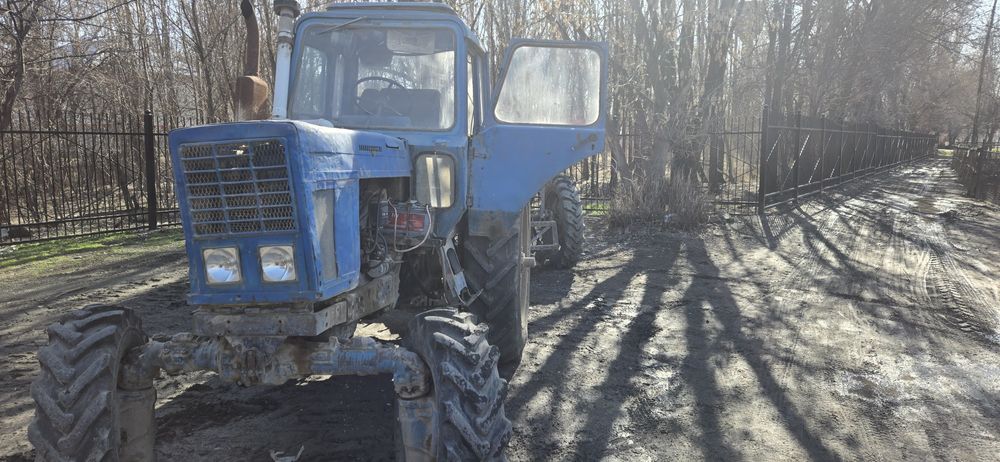 Мтз 82 с плугом и культиватором