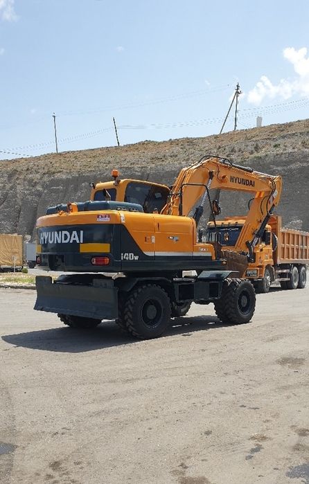 Экскаватор Hyundai 140w Robex