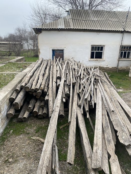 Ағаш брус, доска,столб Құрылысқа арналған ағаш материалдары сатылады