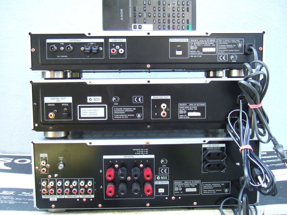 Linie ,System Audio Sony - Gama Qs - Aparate Deosebite .