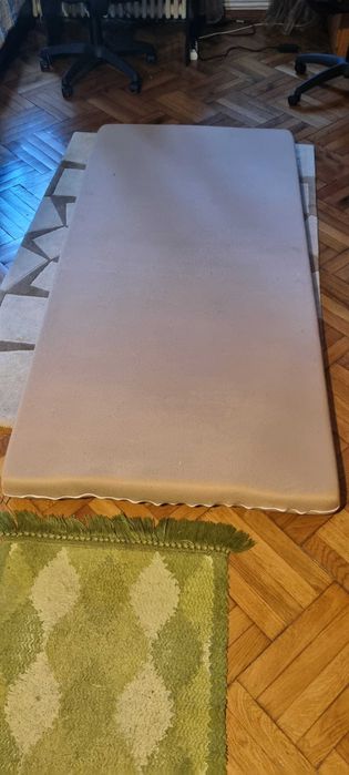 Pat pliant pe roti o persoana 90*200cm