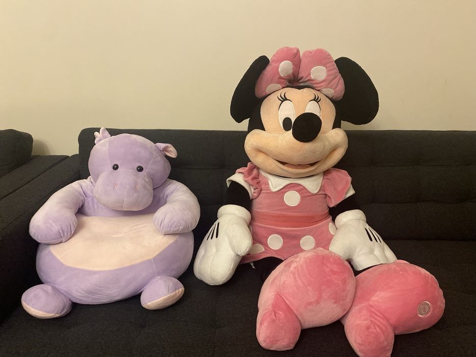 Jucărie de pluș gigant Oh my! Minnie Mouse roz  originală Disney