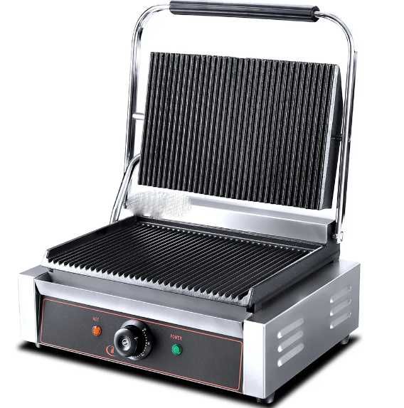 Grill de contact profesional 4 în 1: panini, toaster, sandwich