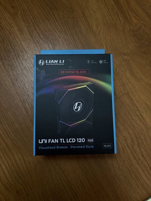Ventilator Lian Li TL LCD 120 Reverse Blade