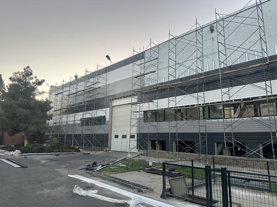 Сухой монтаж сайдинга, дпк, терраса, сварочные работы, в большом объем