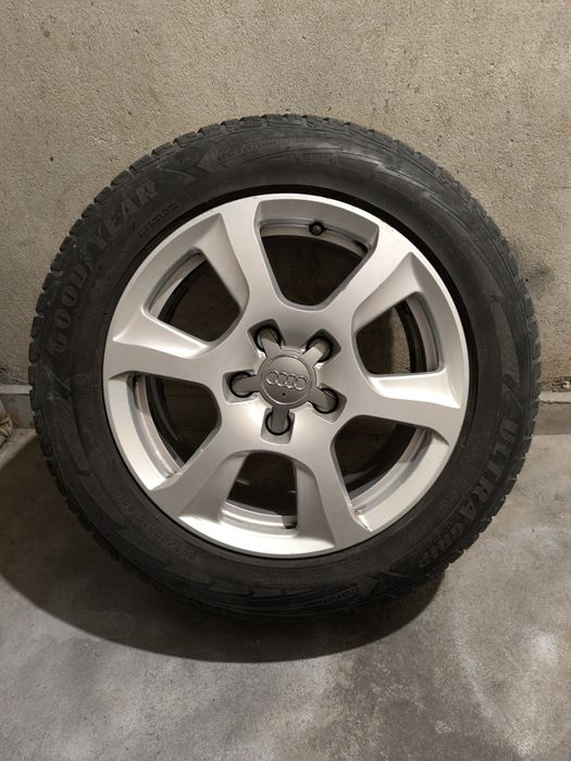 Джанти Ауди 16цола 5х112 ЕТ45 с гуми 225/55/16