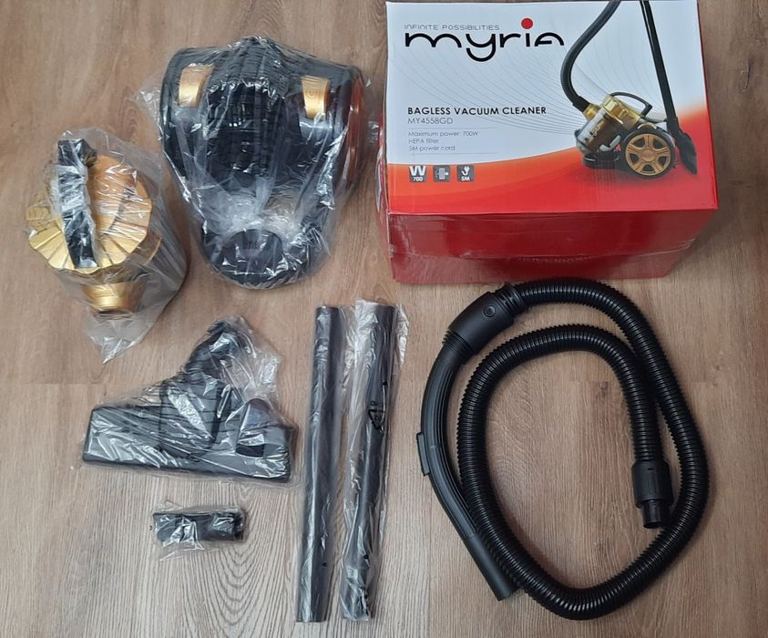 Aspirator fara sac, 700 W, filtru Hepa, 1.5 l, aspirare: uscata, Nou!