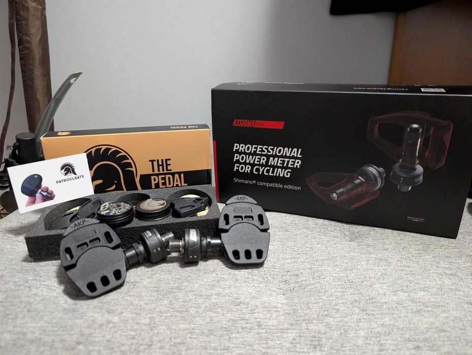 Power Meter Favero Assioma Duo Shi + Аеро Patro TT24PWH Педали