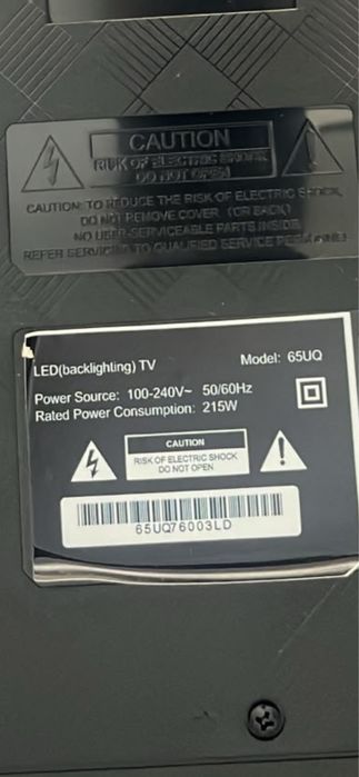 LG 65 диагональ на запчасти