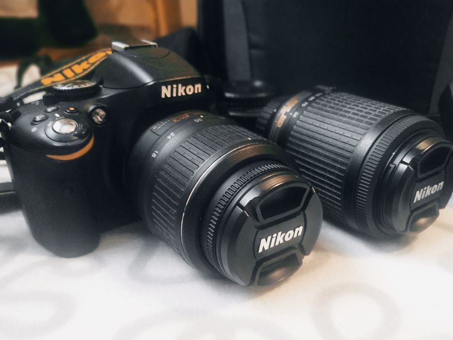Nikon D5100 + два объектива