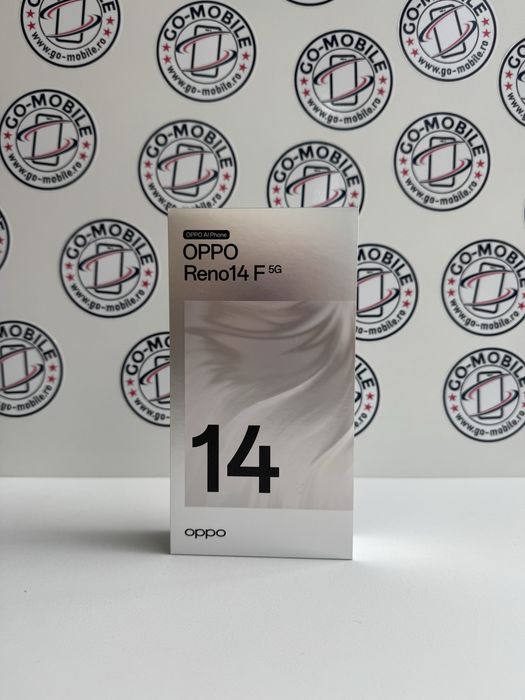 Oppo Reno 14F 5G - 256GB - Green - Nou - Sigilat - Garantie