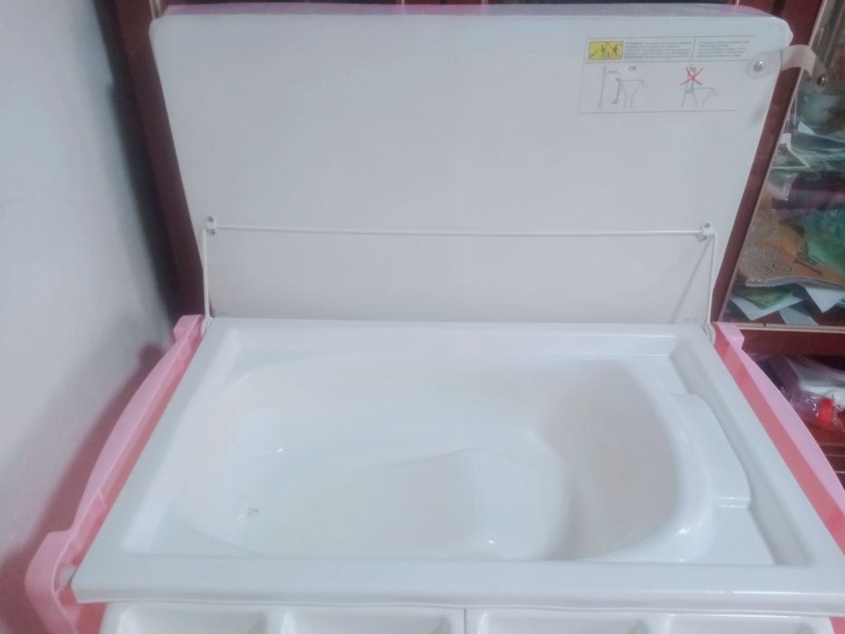 Пеленальный столик и ванночка 2 в 1 цена 13 000