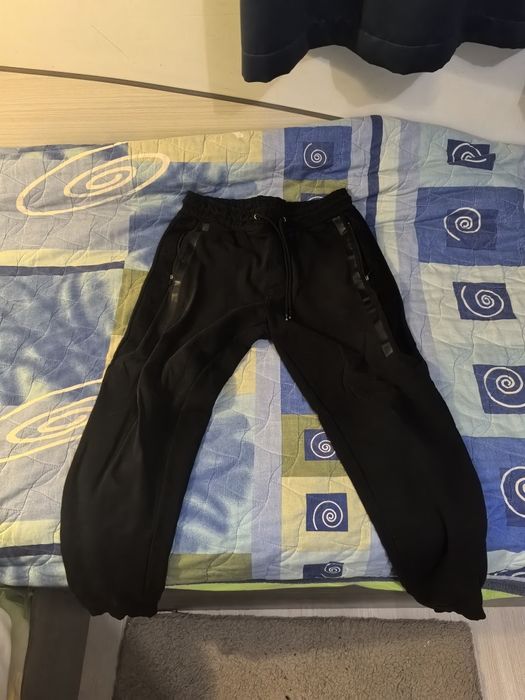 Черен Анцуг Black Tracksuit Bottom