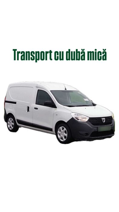 Transport haine și electrocasnice – dubă mică