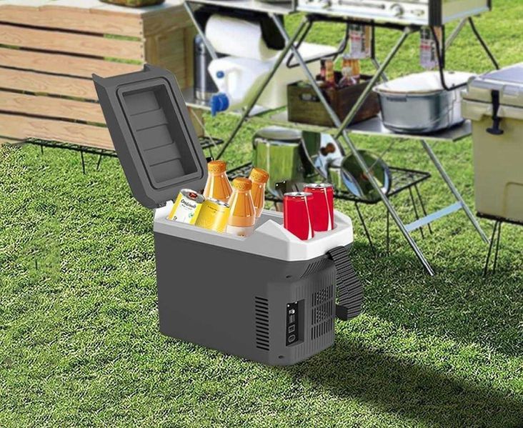 Хладилна кутия чанта/кутия за автомобил каравана кемпер 8л 12V 220V