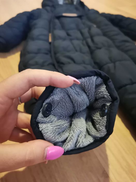 Salopeta bebe de iarna 6-9 luni