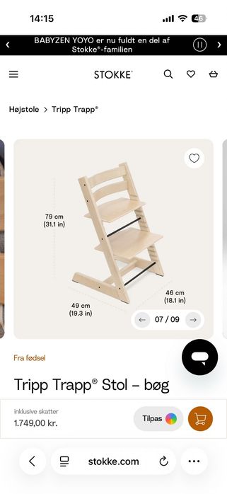 Stokke tripp trapp