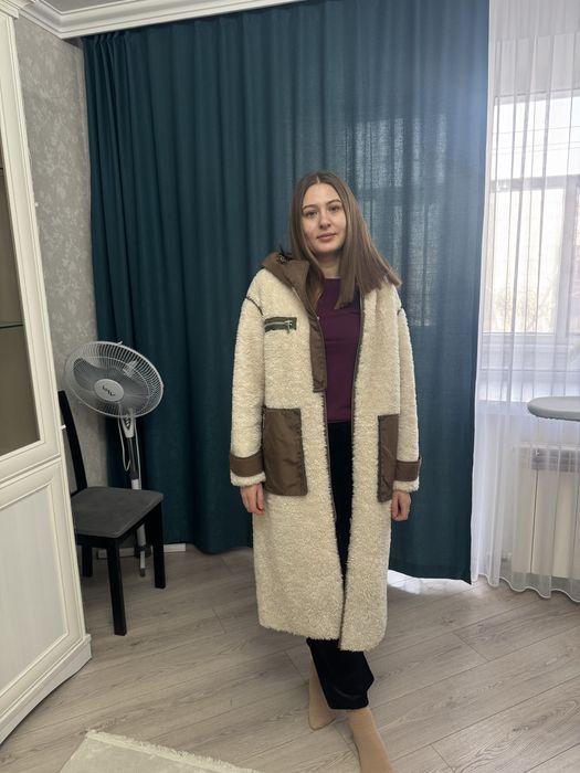 Шуба из натуральной овчины