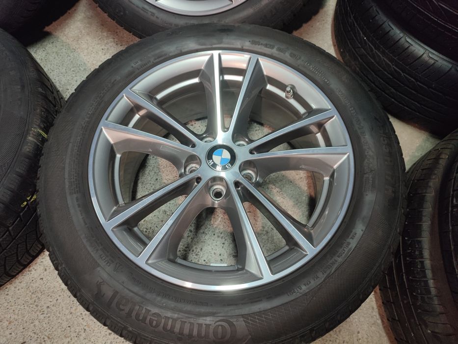 Jante originale BMW G30 G31 G20 G21 225 55R17 Continental iarnă 2018