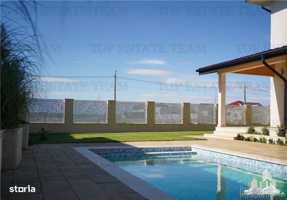 Vila lux 5 camere cu piscina in Dragomiresti-Vale