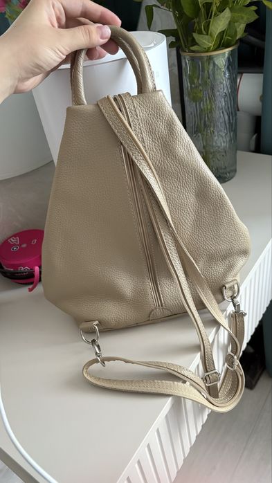 Сумка-рюкзак кожа Италия