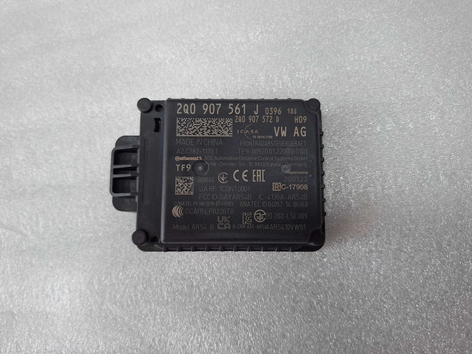2Q0907561J Нов Оригинален Радар Audi VW Skoda Seat 2022+
