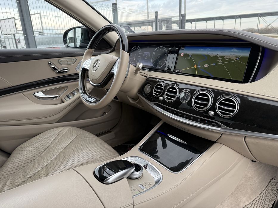 Mercedes-Benz S 500 L* 2016г* 6.3AMG* 207.000KM* Сервизна История* FUL