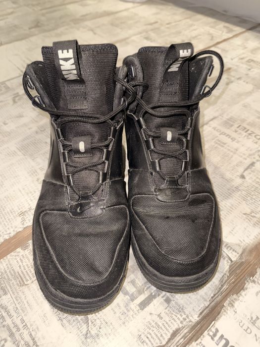 Мъжки кецове Nike – черни, високи