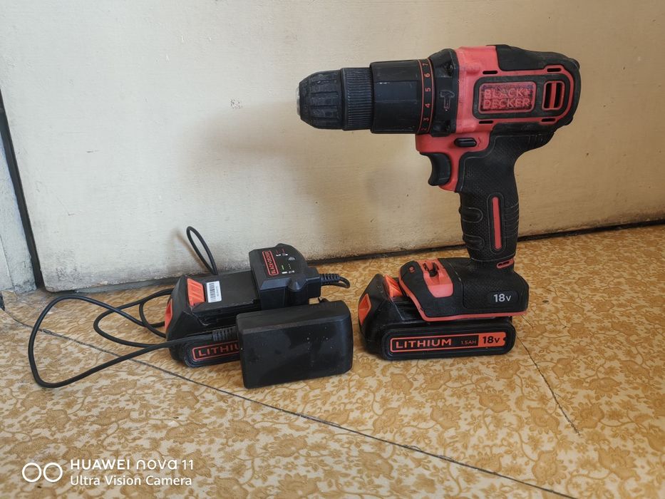 Black + Decker ударен винтоверт