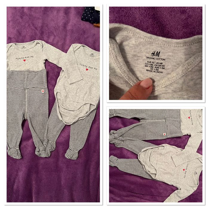 Бебешки дрешки от 50 до 68 размер H&M Zara