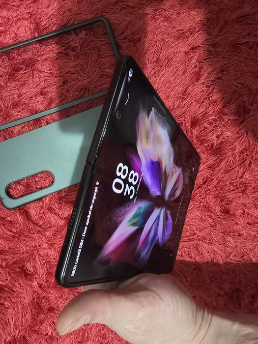 -Samsung Z Fold 3, Black, 512Gb, 12Ram, doar telefonul si o husa noua,