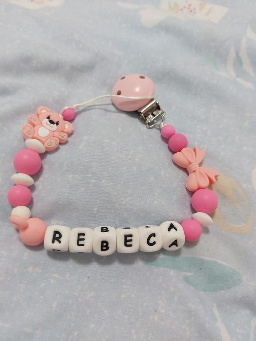 Lanturi pentru suzeta personalizate  copii