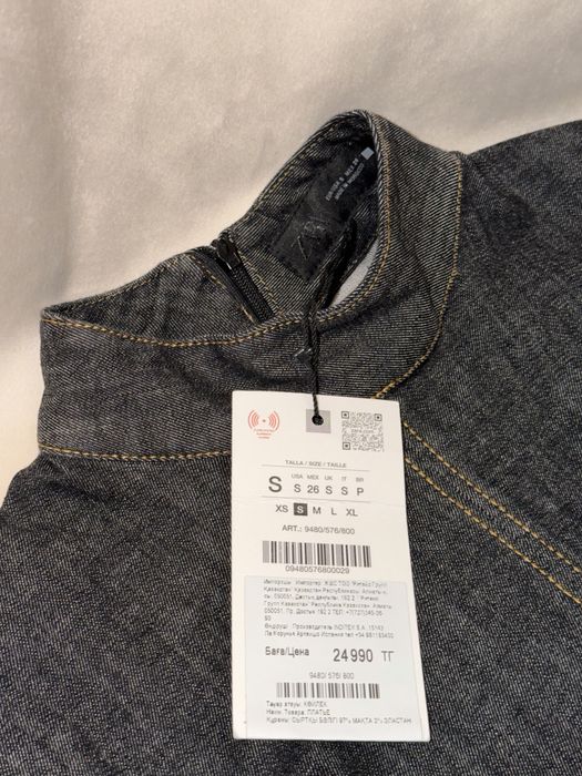 Джинсовое платье мини Zara