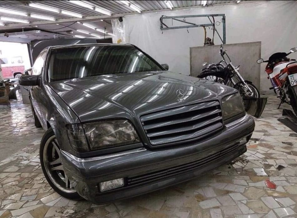 Mercedes W140 Brabus бампера и пороги