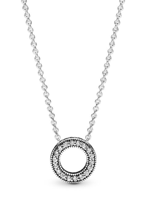 Колье Pandora серебро