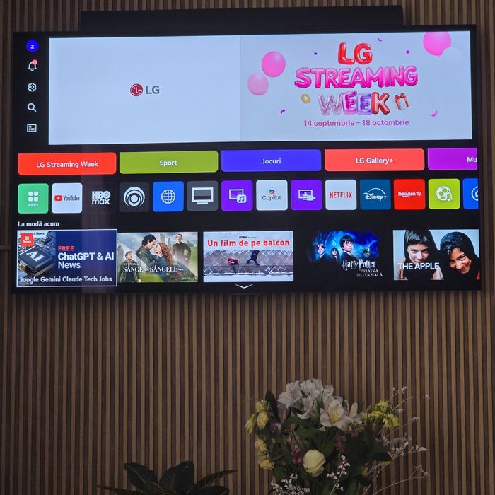 Televizor Smart LG OLED evo 55C4 (OLED55C42LA) 139 cm, 4K 144Hz – Stare Impecabilă