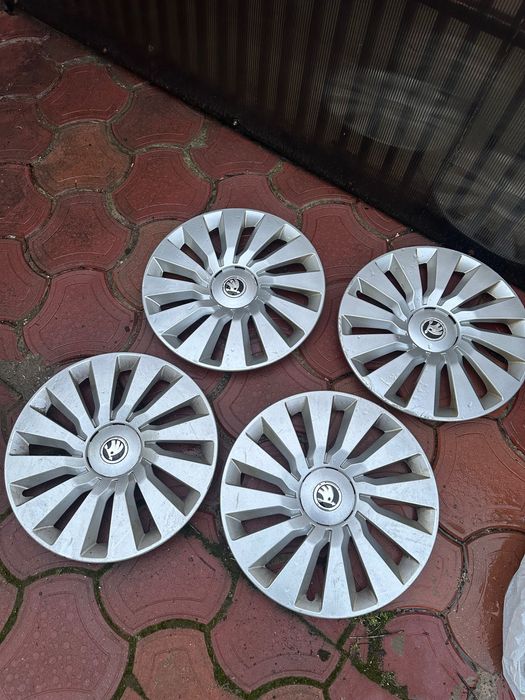 Capace roți 16’  Skoda Octavia originale de fabrică