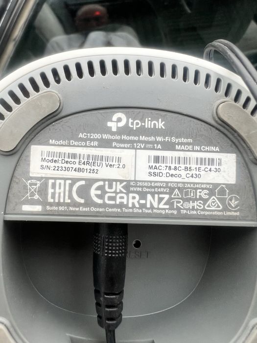 MESH-система TP-LINK Deco E4 (1-pack) бу