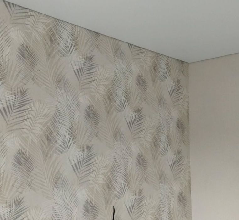 поклейка обоев,7500