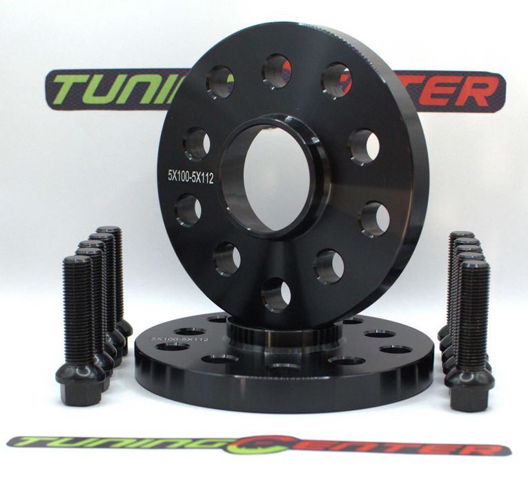 Flanse Distantiere Negre 5x112 13 - 16 - 20mm MERCEDES BMW AUDI