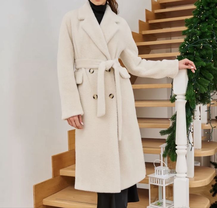 Зимнее пальто шерстяное. Еврозима.