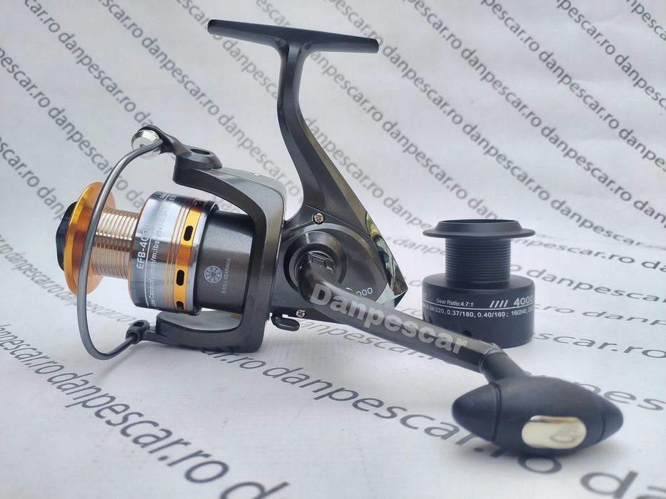 SET Lanseta ROBINHAN KOMODO Feeder 3.90m+Mulineta FL EFB4000+150m fir