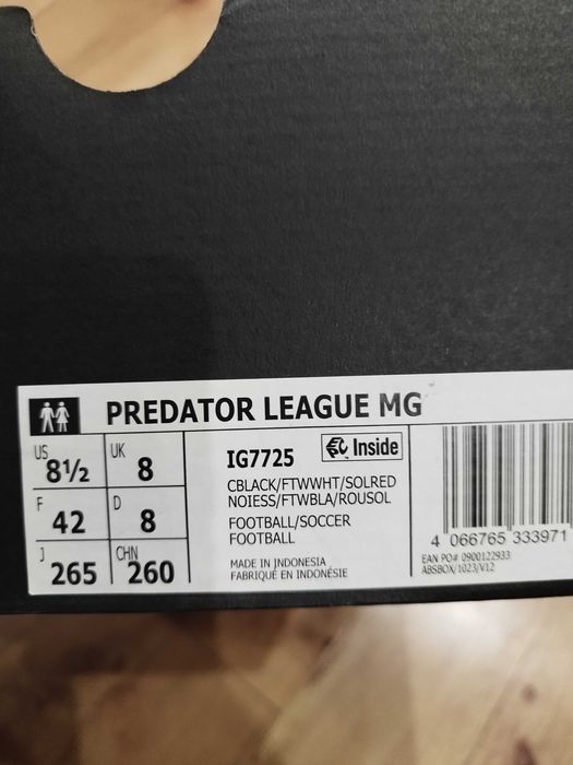 !!!НОВО!!! Продавам футболни бутонки Adidas Predator