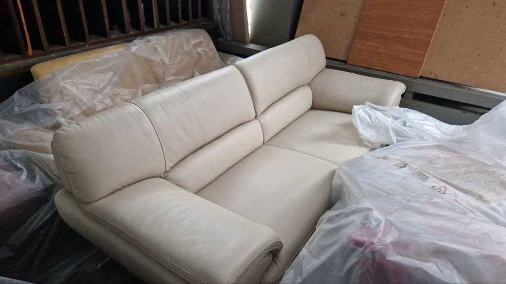 Мека мебел от кожа