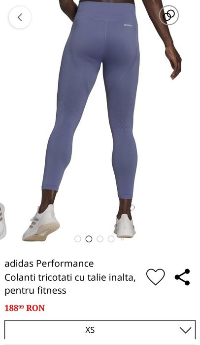 Colanți Fitness Adidas, XS
