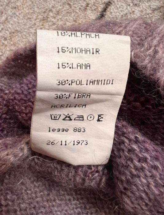 Pulover lână, mohair, alpaca